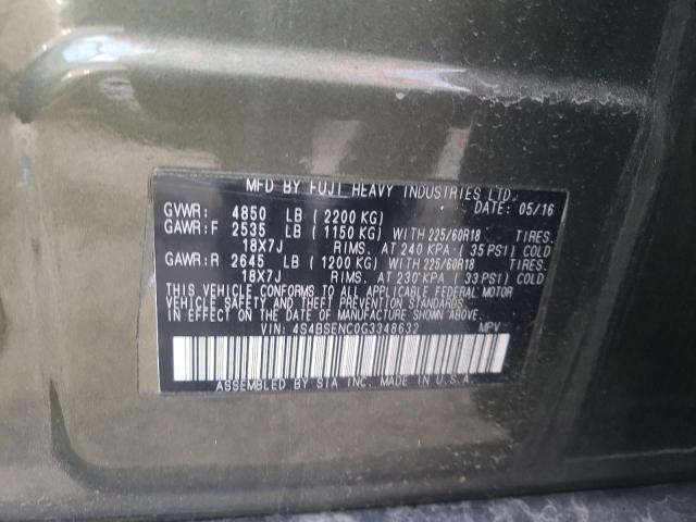 Photo 12 VIN: 4S4BSENC0G3348632 - SUBARU OUTBACK 