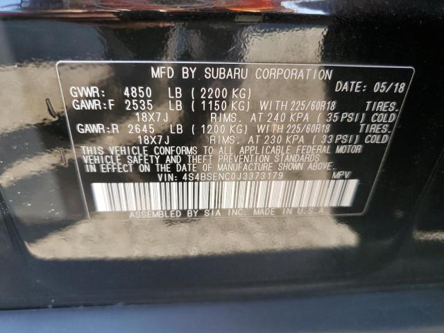 Photo 11 VIN: 4S4BSENC0J3373179 - SUBARU OUTBACK 3. 