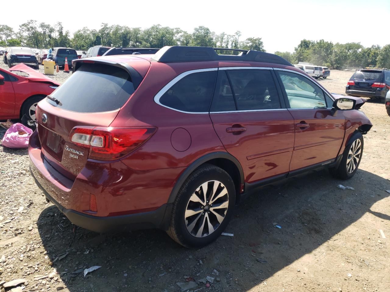 Photo 2 VIN: 4S4BSENC5F3317844 - SUBARU OUTBACK 