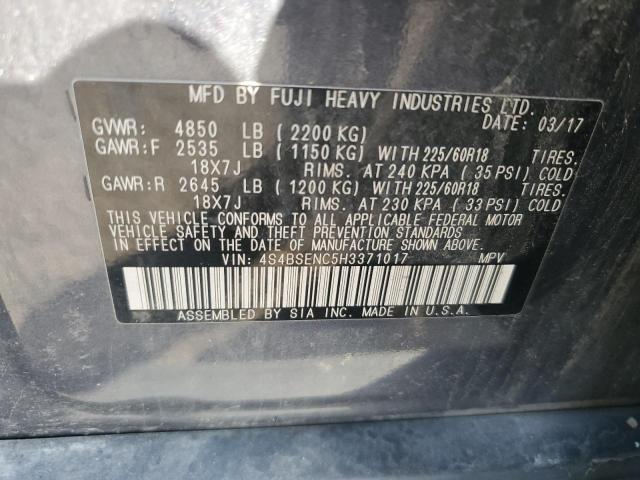 Photo 13 VIN: 4S4BSENC5H3371017 - SUBARU OUTBACK 3. 