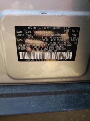 Photo 12 VIN: 4S4BSENC6G3284998 - SUBARU OUTBACK 3. 