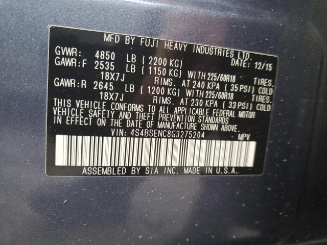 Photo 13 VIN: 4S4BSENC8G3275204 - SUBARU OUTBACK 3. 