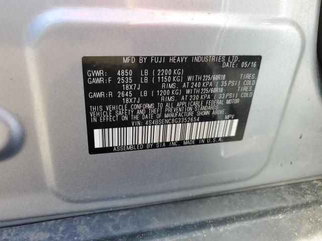 Photo 12 VIN: 4S4BSENC8G3352654 - SUBARU OUTBACK 3. 