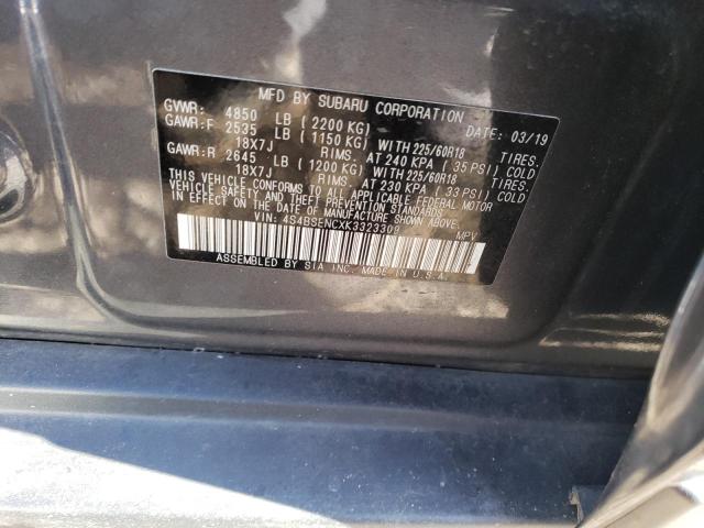 Photo 12 VIN: 4S4BSENCXK3323309 - SUBARU OUTBACK 3. 