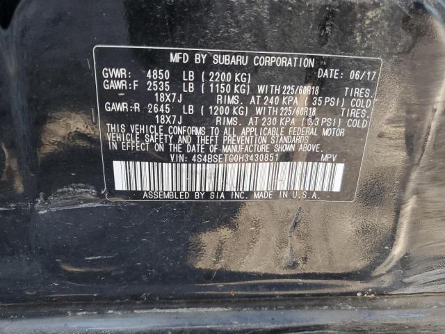 Photo 13 VIN: 4S4BSETC0H3430851 - SUBARU OUTBACK 