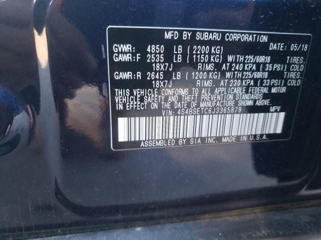 Photo 12 VIN: 4S4BSETC6J3365879 - SUBARU OUTBACK 