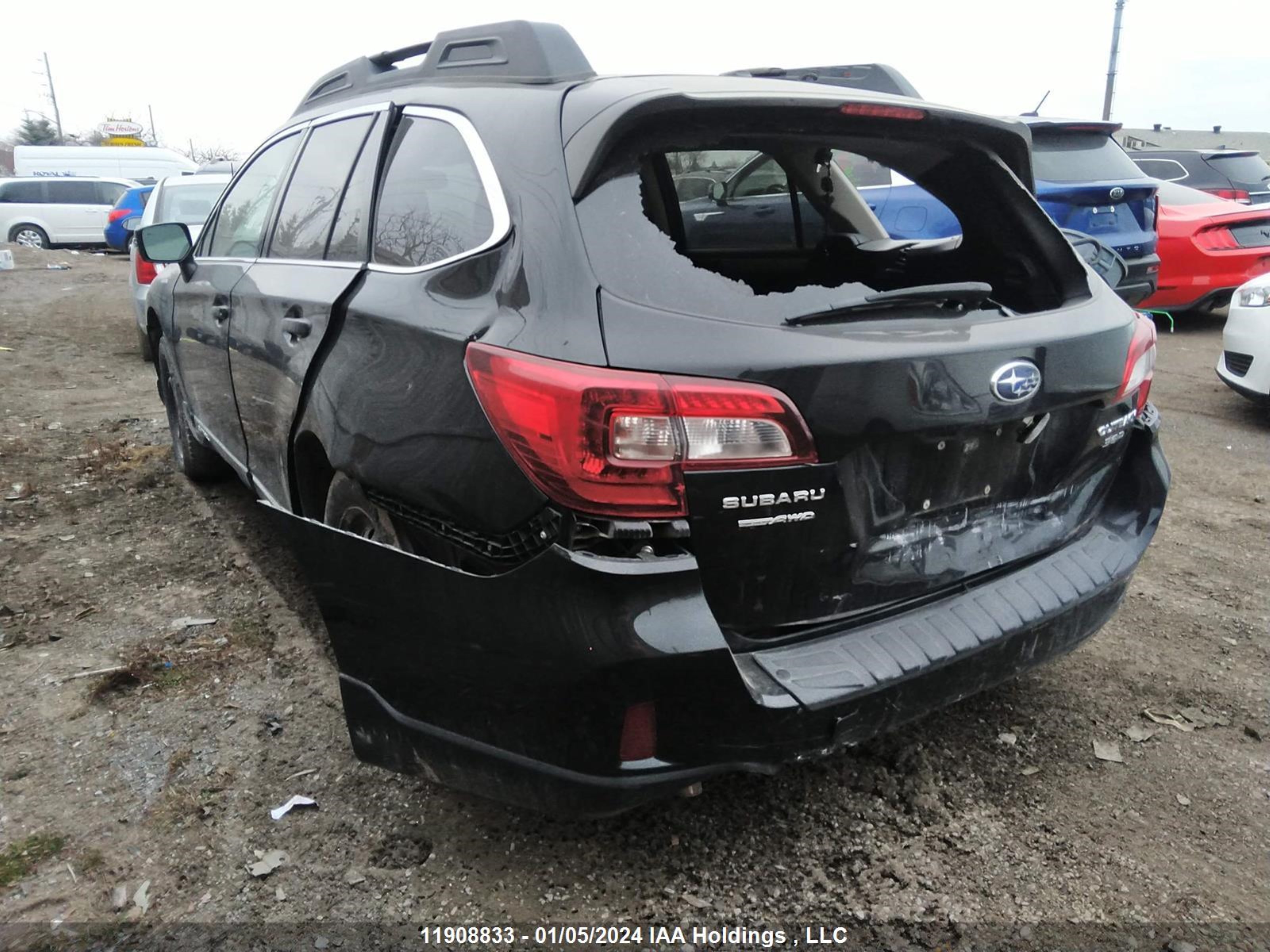 Photo 2 VIN: 4S4BSFDC9H3343762 - SUBARU OUTBACK 