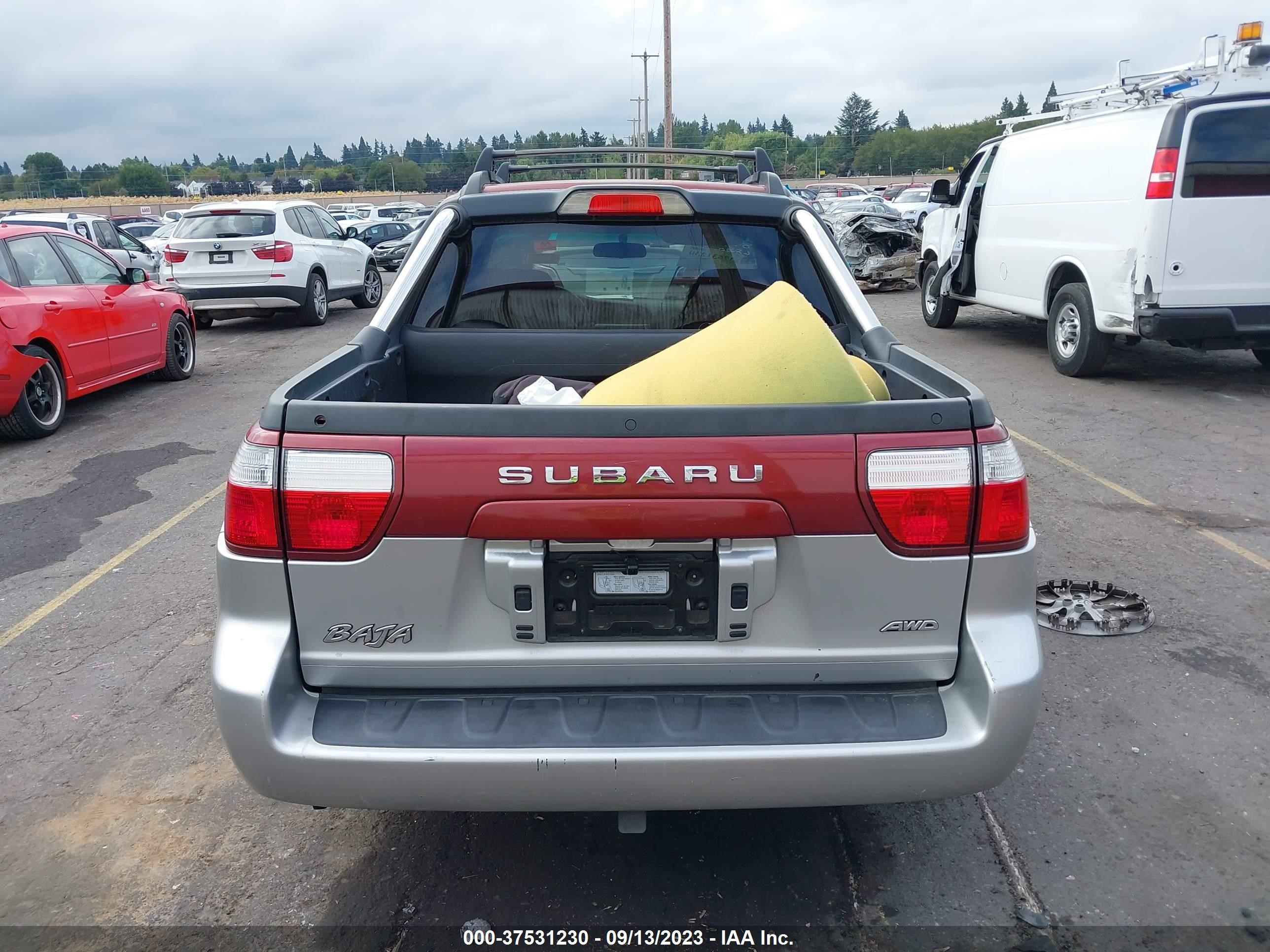 Photo 15 VIN: 4S4BT61C837101337 - SUBARU BAJA 