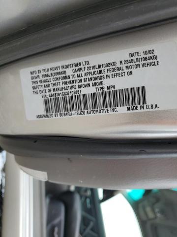 Photo 11 VIN: 4S4BT61CX37105681 - SUBARU BAJA 