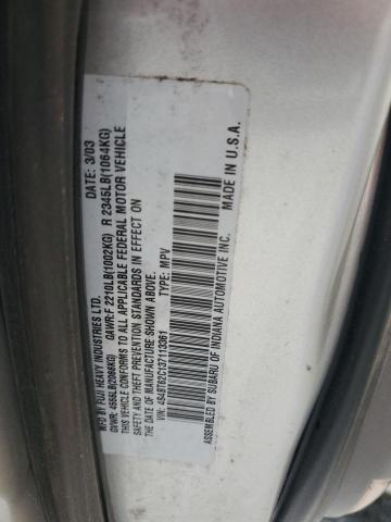 Photo 11 VIN: 4S4BT62C137113361 - SUBARU BAJA 