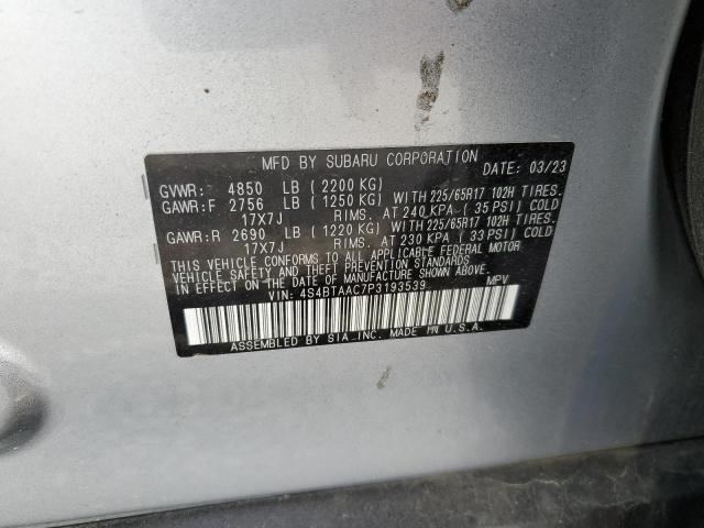 Photo 11 VIN: 4S4BTAAC7P3193539 - SUBARU LEGACY 