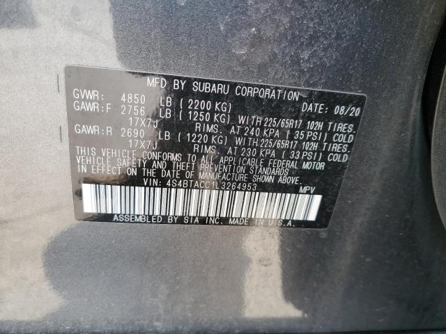 Photo 11 VIN: 4S4BTACC1L3264953 - SUBARU OUTBACK 