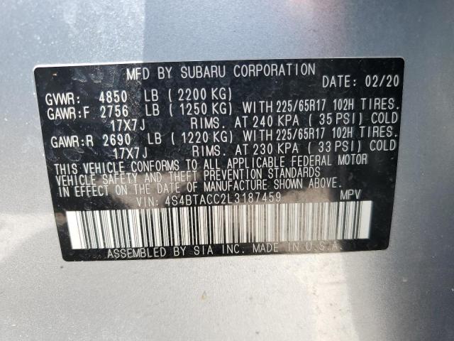 Photo 13 VIN: 4S4BTACC2L3187459 - SUBARU OUTBACK PR 