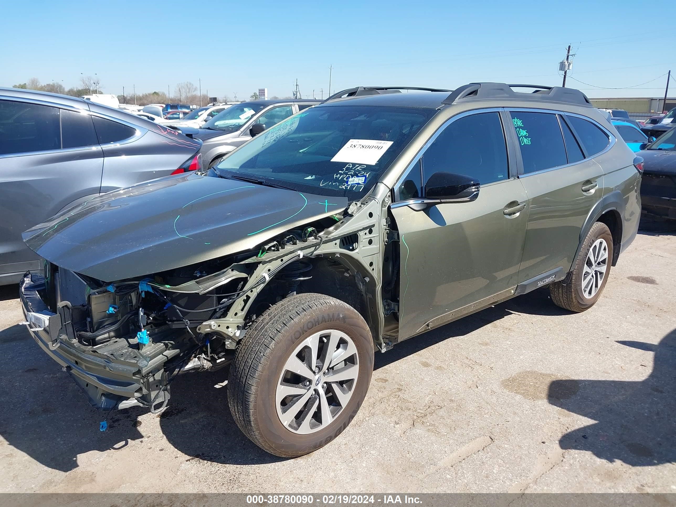 Photo 1 VIN: 4S4BTACC2R3152977 - SUBARU OUTBACK 