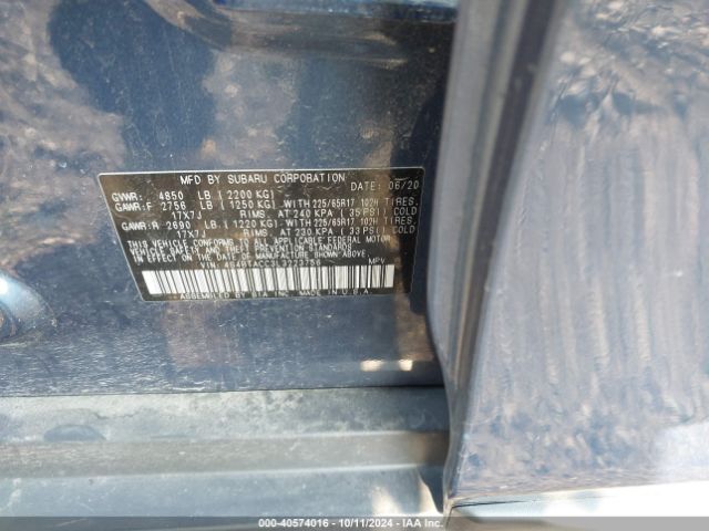 Photo 8 VIN: 4S4BTACC3L3223756 - SUBARU OUTBACK 