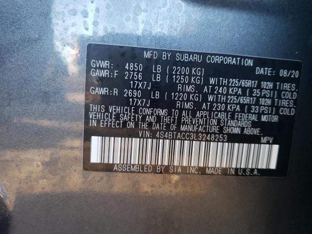 Photo 11 VIN: 4S4BTACC3L3248253 - SUBARU OUTBACK PR 