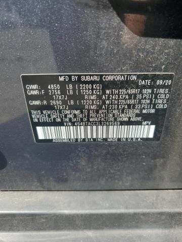 Photo 11 VIN: 4S4BTACC3L3269569 - SUBARU OUTBACK 