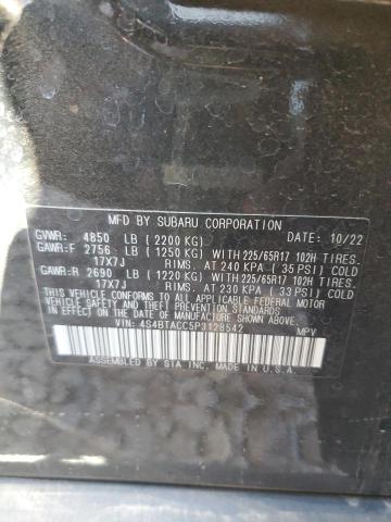 Photo 11 VIN: 4S4BTACC5P3128542 - SUBARU OUTBACK PR 