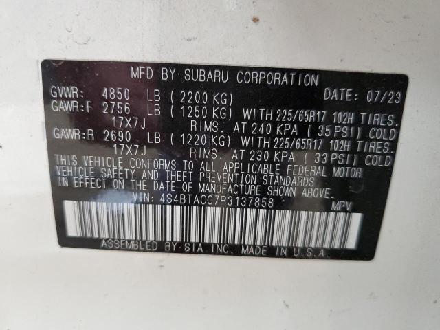 Photo 13 VIN: 4S4BTACC7R3137858 - SUBARU OUTBACK 