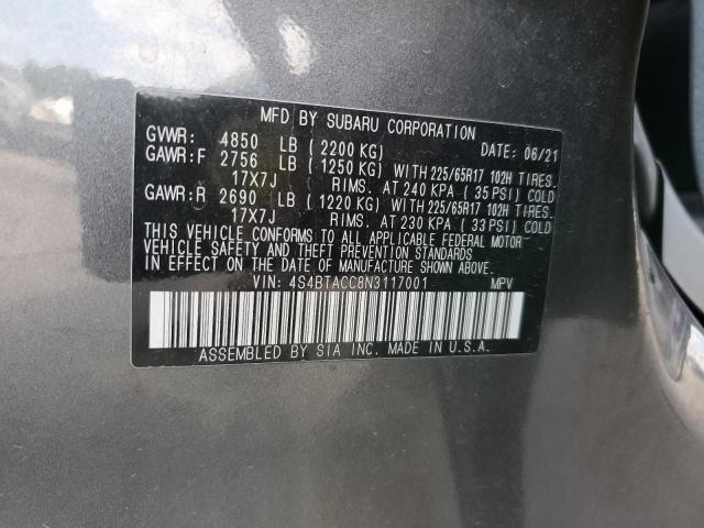 Photo 13 VIN: 4S4BTACC8N3117001 - SUBARU OUTBACK PR 