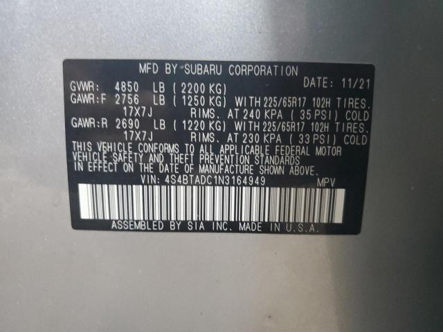 Photo 13 VIN: 4S4BTADC1N3164949 - SUBARU OUTBACK PR 