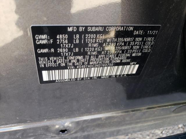 Photo 11 VIN: 4S4BTADC2N3160750 - SUBARU OUTBACK PR 