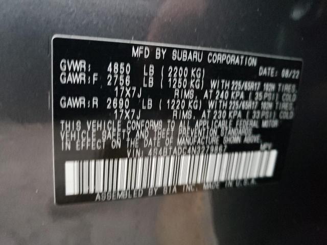 Photo 11 VIN: 4S4BTADC4N3279867 - SUBARU OUTBACK PR 