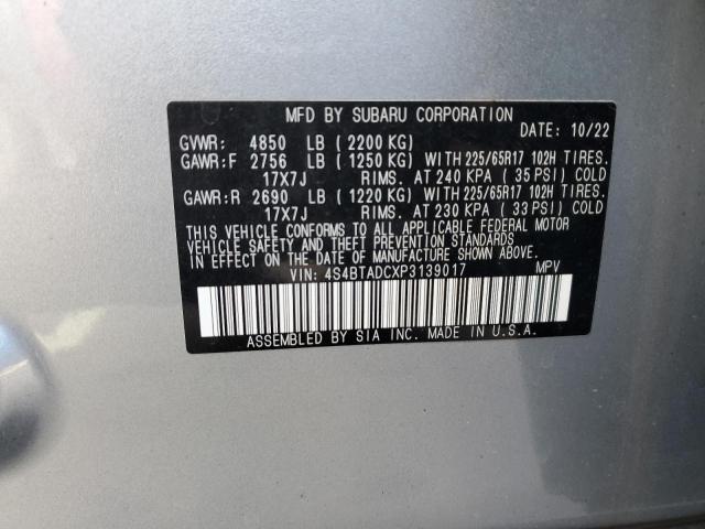 Photo 12 VIN: 4S4BTADCXP3139017 - SUBARU LEGACY 