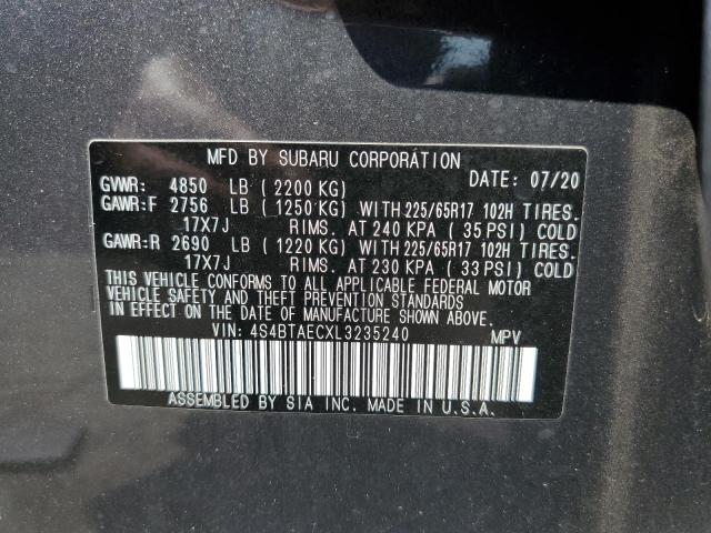 Photo 12 VIN: 4S4BTAECXL3235240 - SUBARU OUTBACK PR 