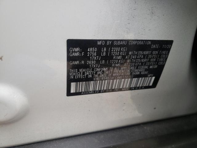 Photo 9 VIN: 4S4BTAFC8M3134102 - SUBARU OUTBACK PR 