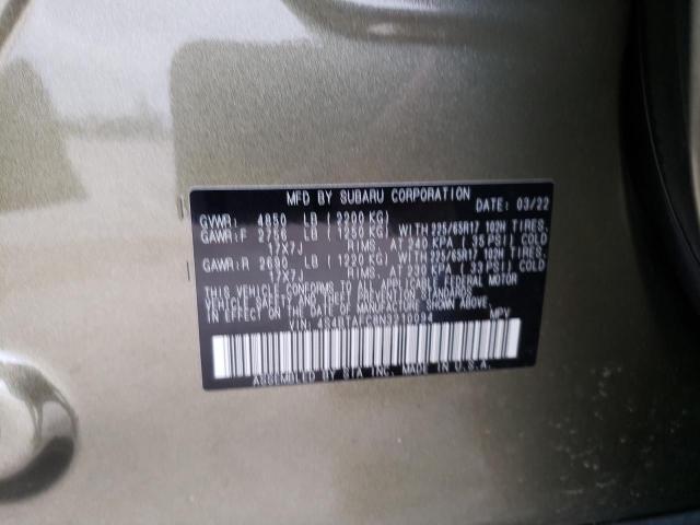 Photo 12 VIN: 4S4BTAFC8N3210094 - SUBARU OUTBACK 