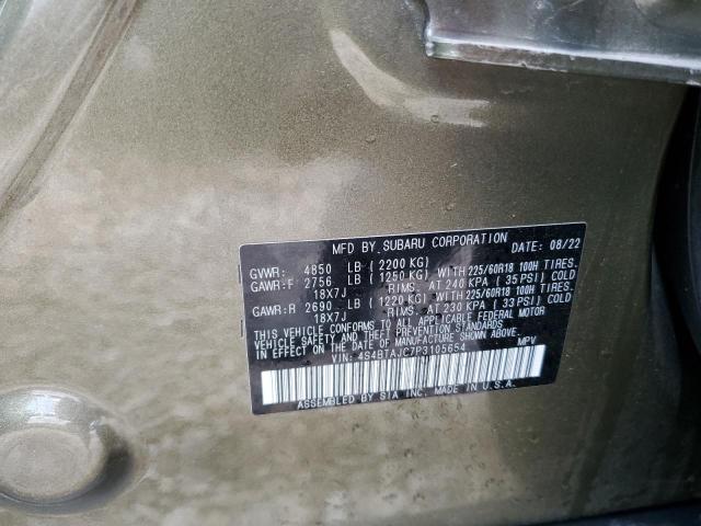 Photo 11 VIN: 4S4BTAJC7P3105654 - SUBARU OUTBACK 