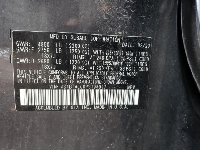 Photo 12 VIN: 4S4BTALC0P3198997 - SUBARU OUTBACK ON 