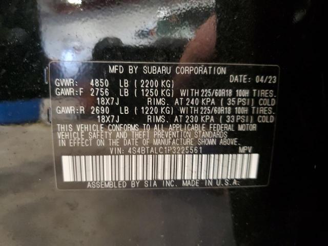 Photo 12 VIN: 4S4BTALC1P3225561 - SUBARU OUTBACK 