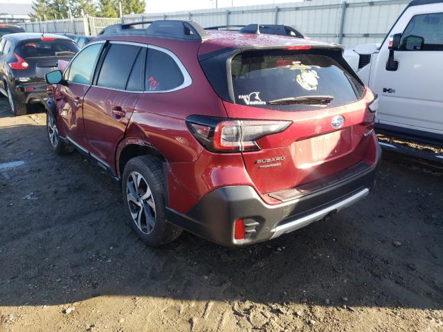 Photo 2 VIN: 4S4BTALC2L3207662 - SUBARU OUTBACK LI 