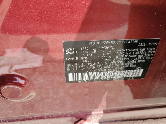 Photo 11 VIN: 4S4BTAMC1N3122670 - SUBARU OUTBACK LI 