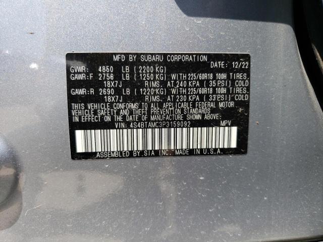 Photo 12 VIN: 4S4BTAMC3P3159092 - SUBARU OUTBACK 