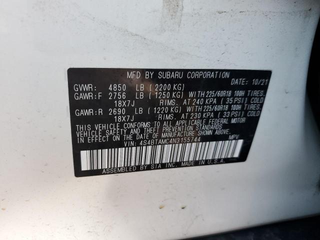 Photo 11 VIN: 4S4BTAMC4N3155744 - SUBARU OUTBACK LI 