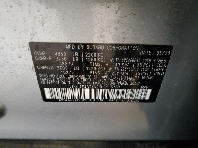 Photo 11 VIN: 4S4BTANC1L3215751 - SUBARU OUTBACK LI 