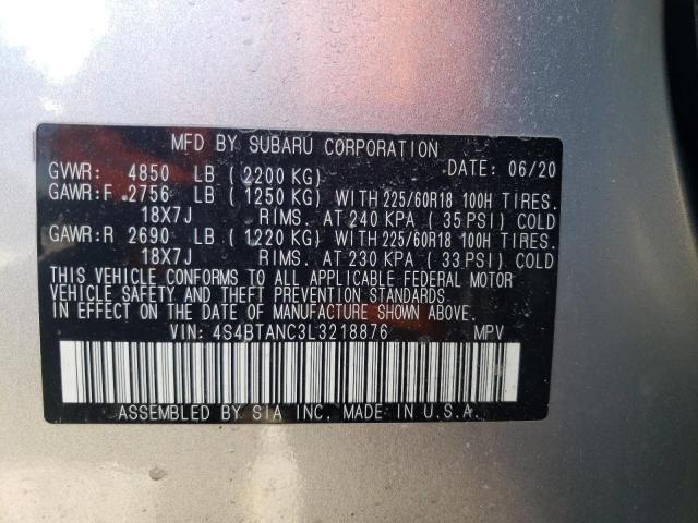 Photo 12 VIN: 4S4BTANC3L3218876 - SUBARU OUTBACK LI 