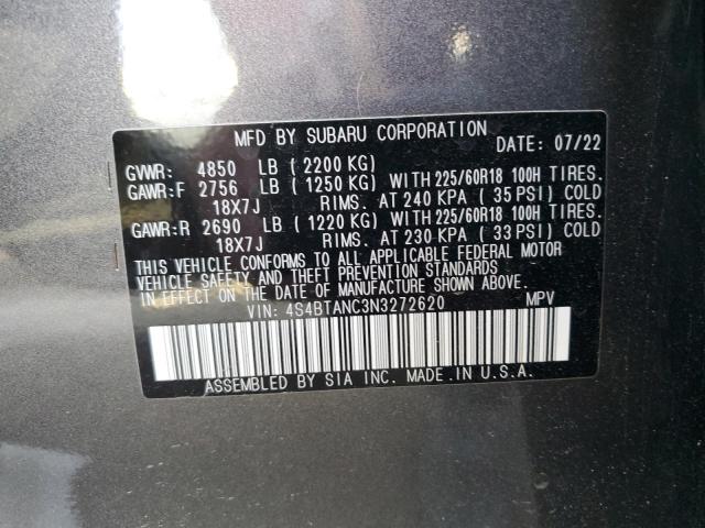 Photo 12 VIN: 4S4BTANC3N3272620 - SUBARU OUTBACK LI 