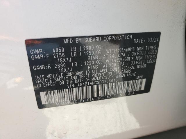 Photo 12 VIN: 4S4BTANC3R3266046 - SUBARU OUTBACK LI 