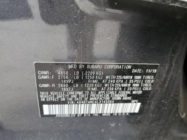 Photo 9 VIN: 4S4BTANC4L3145064 - SUBARU OUTBACK LI 