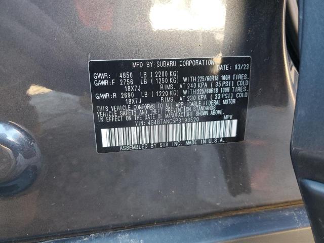 Photo 12 VIN: 4S4BTANC5P3193520 - SUBARU OUTBACK LI 