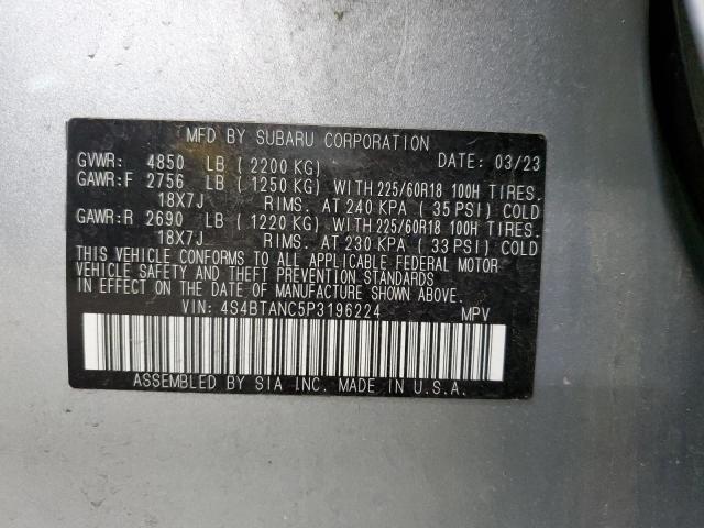 Photo 13 VIN: 4S4BTANC5P3196224 - SUBARU OUTBACK LI 