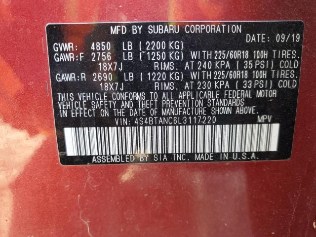 Photo 11 VIN: 4S4BTANC6L3117220 - SUBARU OUTBACK LI 