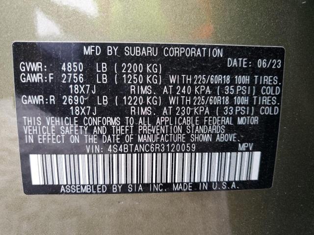 Photo 12 VIN: 4S4BTANC6R3120059 - SUBARU OUTBACK 