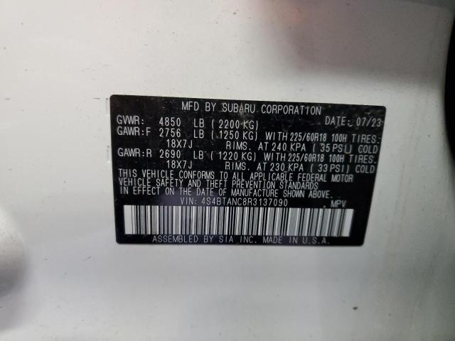 Photo 12 VIN: 4S4BTANC8R3137090 - SUBARU OUTBACK 