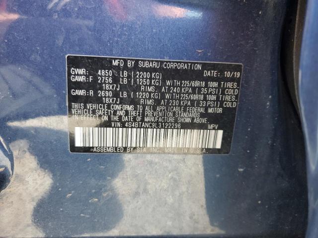 Photo 13 VIN: 4S4BTANC9L3122296 - SUBARU OUTBACK 