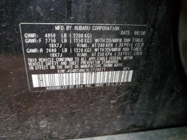 Photo 12 VIN: 4S4BTANC9L3228571 - SUBARU OUTBACK LI 